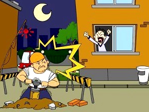 施工產(chǎn)生的噪聲