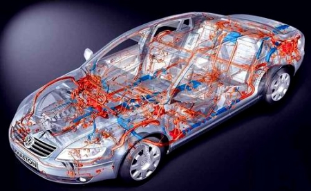 因?yàn)槠囯娋€束的連接，汽車上各種電子儀器才得以正常運(yùn)轉(zhuǎn)